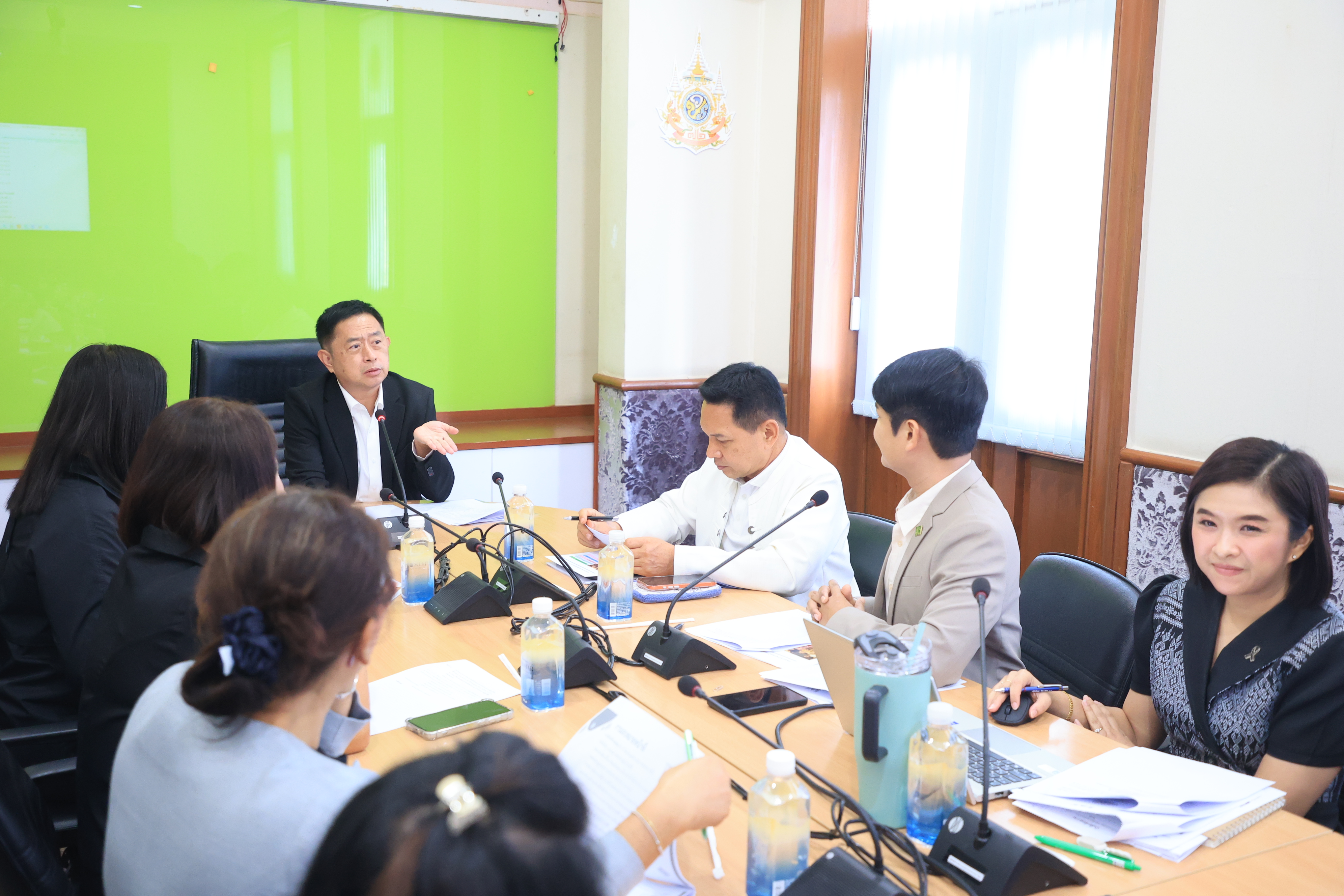 title - ส.ป.ก. ประชุมคณะทำงานฝ่ายต้อนรับ และอาหาร/เครื่องดื่ม เนื่องในวันคล้ายวันสถาปนา ส.ป.ก. ครบรอบ 51 ปี ครั้งที่ 1/2569